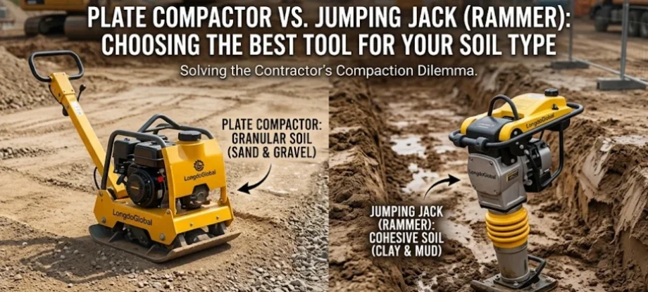 Plate Compactor vs. Rammer Choosing the Best Tool for Your Soil Type