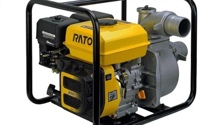 NB Series gasoline slurry pump with RATO engine, heavy duty self priming dirty water pump for construction dewatering